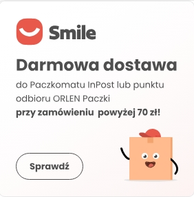 SMILE - DARMOWA PRZESYŁKA PACZKOMATEM I ORLEN PACZKĄ OD 70 ZŁ